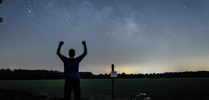 Mein erstes Milchstraßenfoto