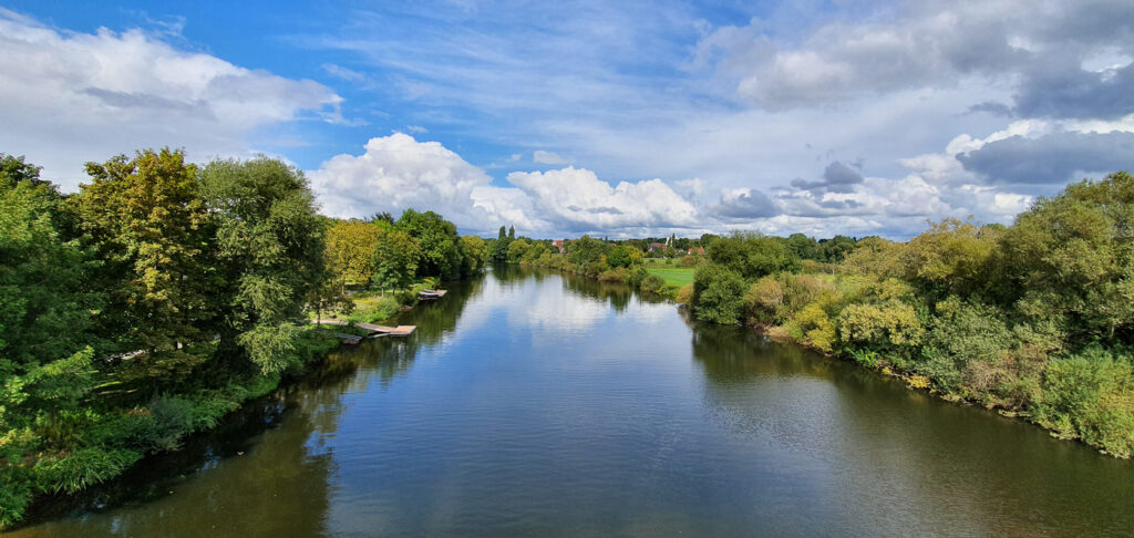 Die Ems bei Rheine